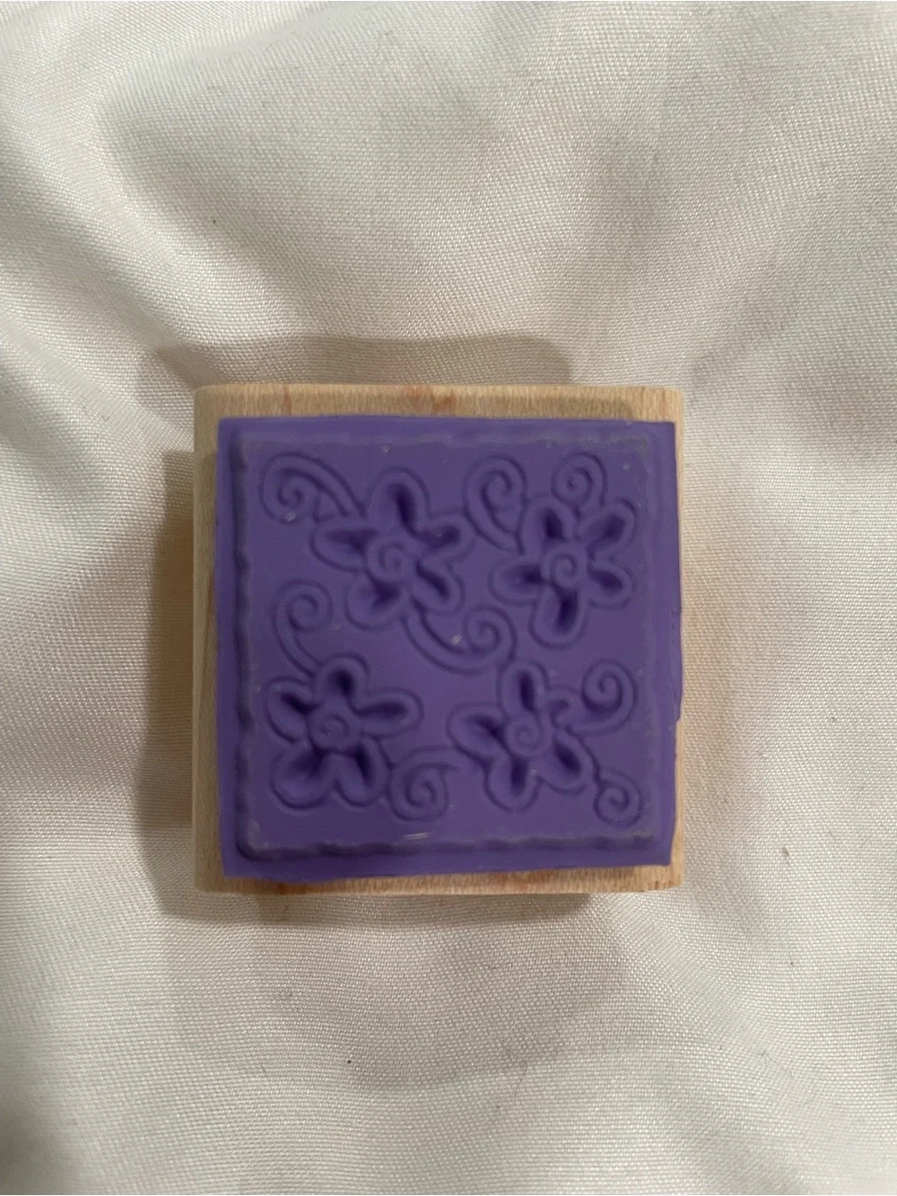Stampin' Up! Retired Garden Blocks Wooden Stamp Set of 8- NEW UNUSED